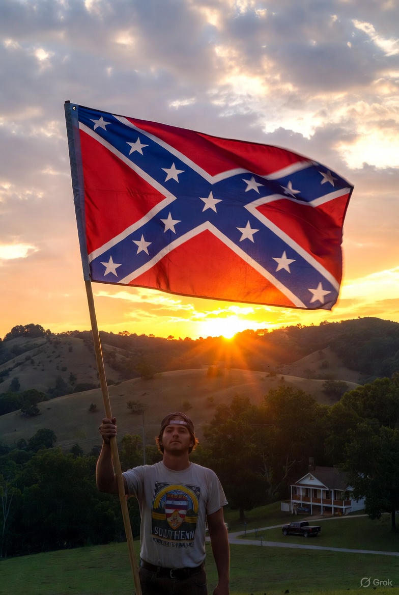 3x5 Confederate Battle Flag – Close-Up Detail
