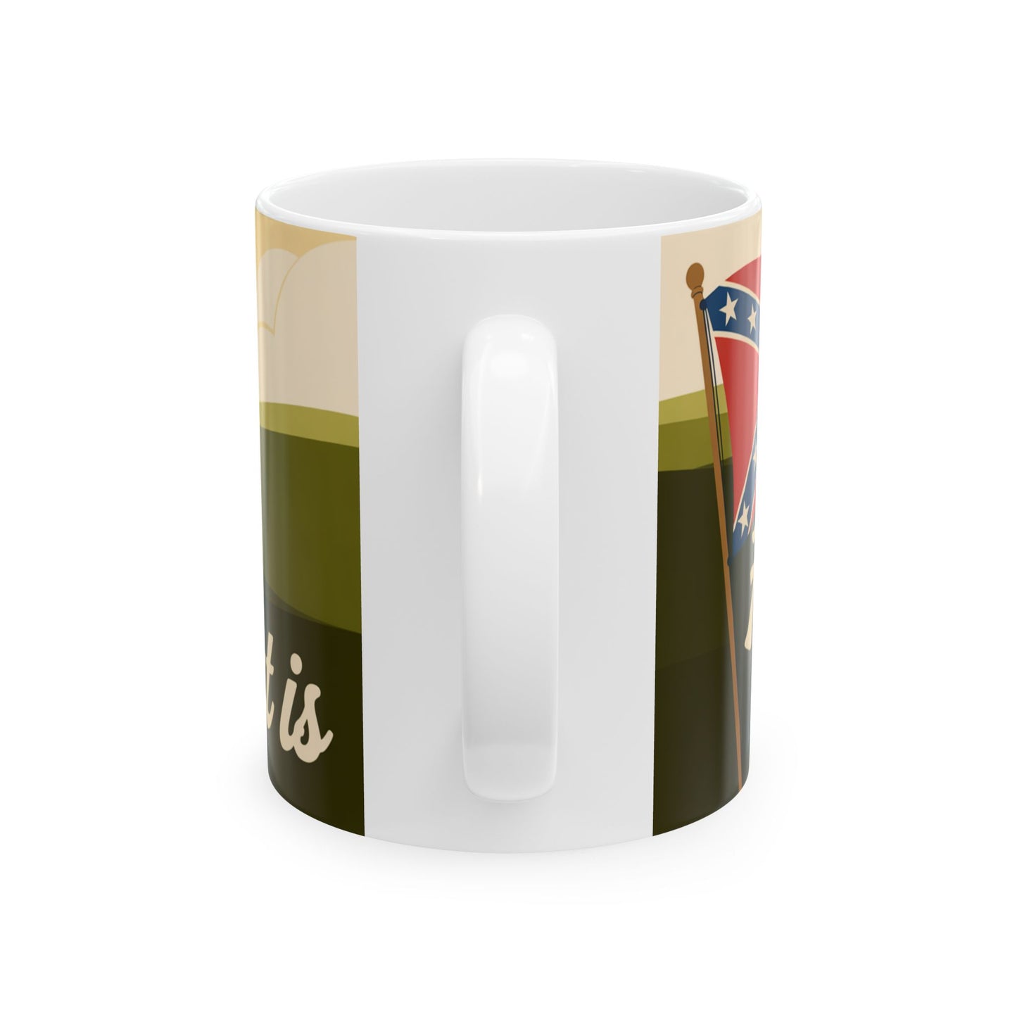 Rebel Heart Ceramic Mug – “Home Is Where The Rebel Heart Is” 11oz/15oz