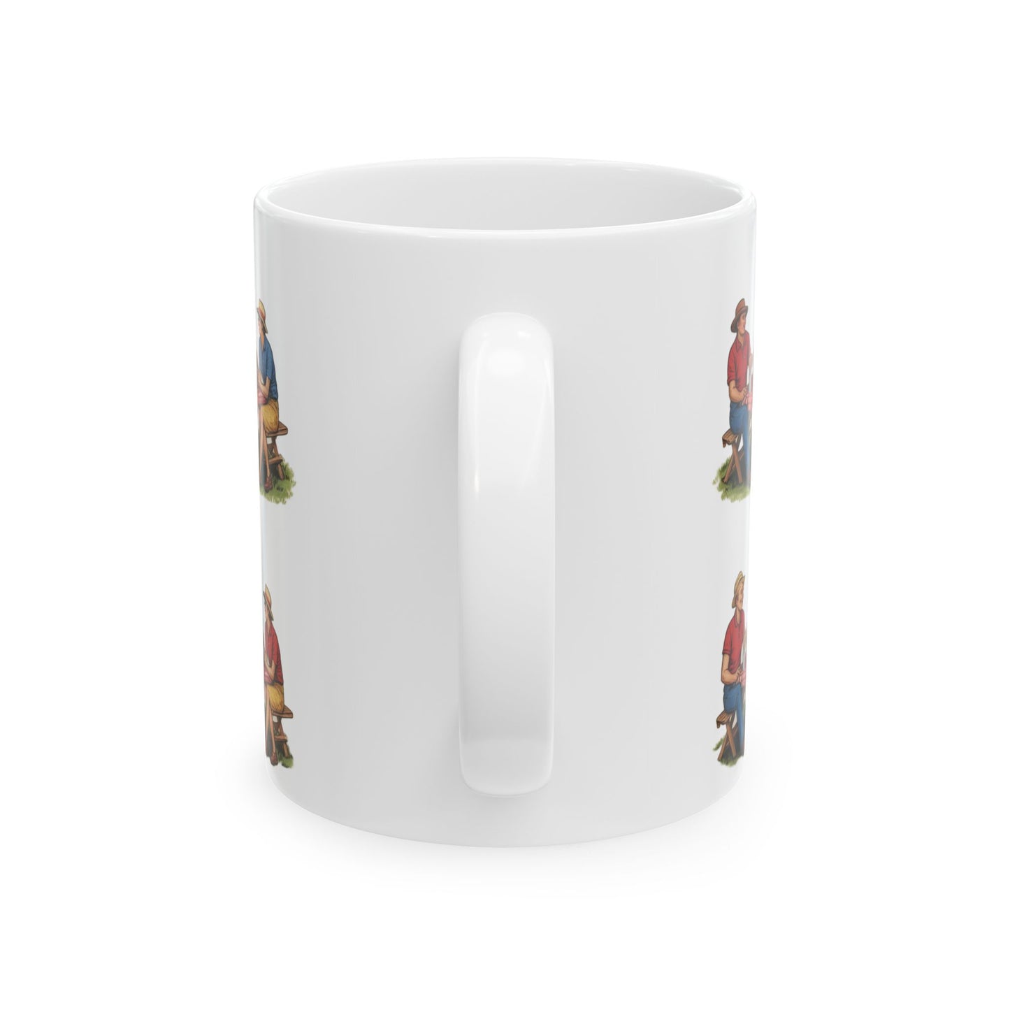 Ceramic Mug — "Southern Pride in Every Sip" Flag Coffee Mug
