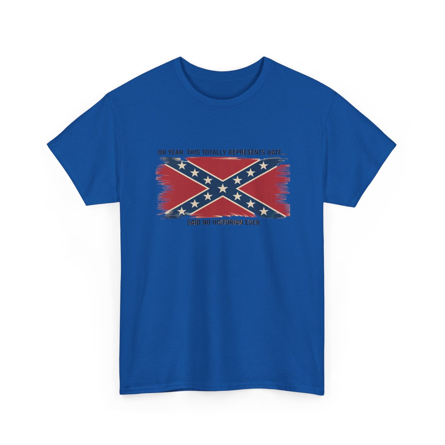 Confederate Flag T-Shirt with Historic Quote