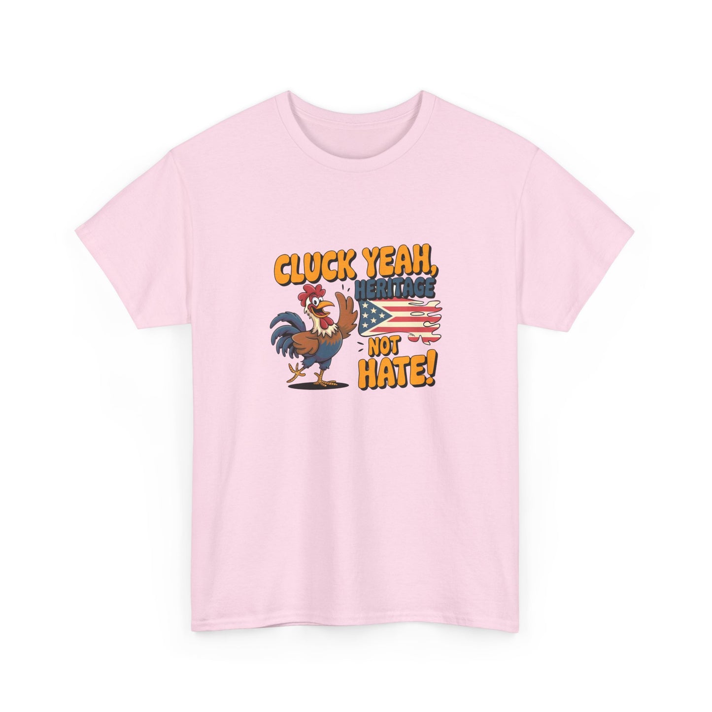 Printify Patriotic Rooster Graphic T-Shirt - Heritage Design