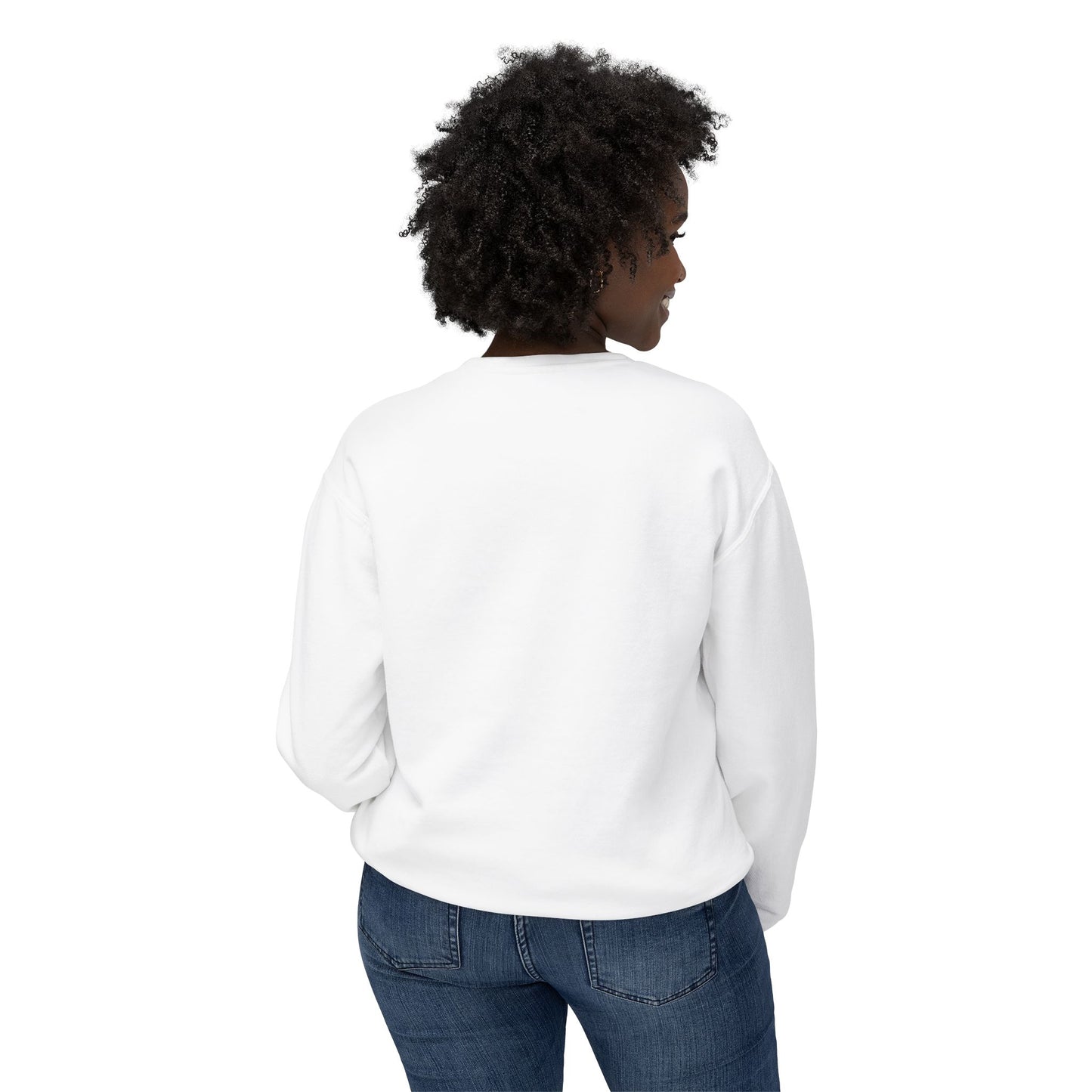Crewneck Sweatshirt — "Cut Through the B.S. Heritage Not Hate" Graphic