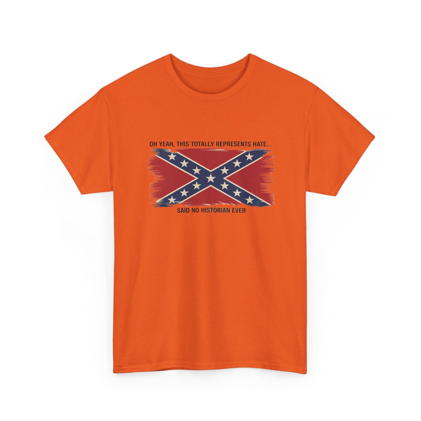 Confederate Flag T-Shirt with Historic Quote