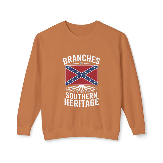 Crewneck Sweatshirt — "Branches of Southern Heritage" Graphic