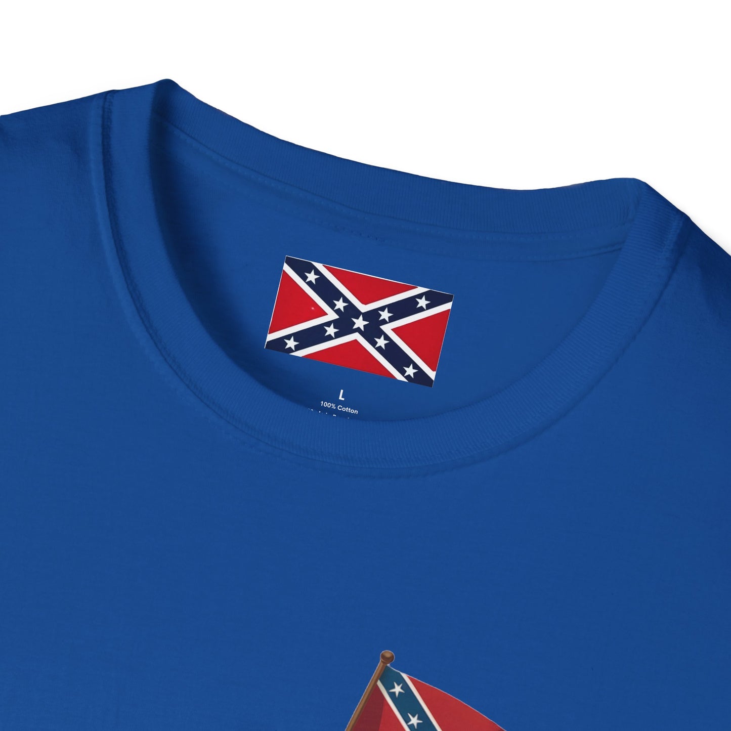 T-Shirt — "Small Flag, Big F*ck You to the Cancel Mob" Confederate Flag Graphic