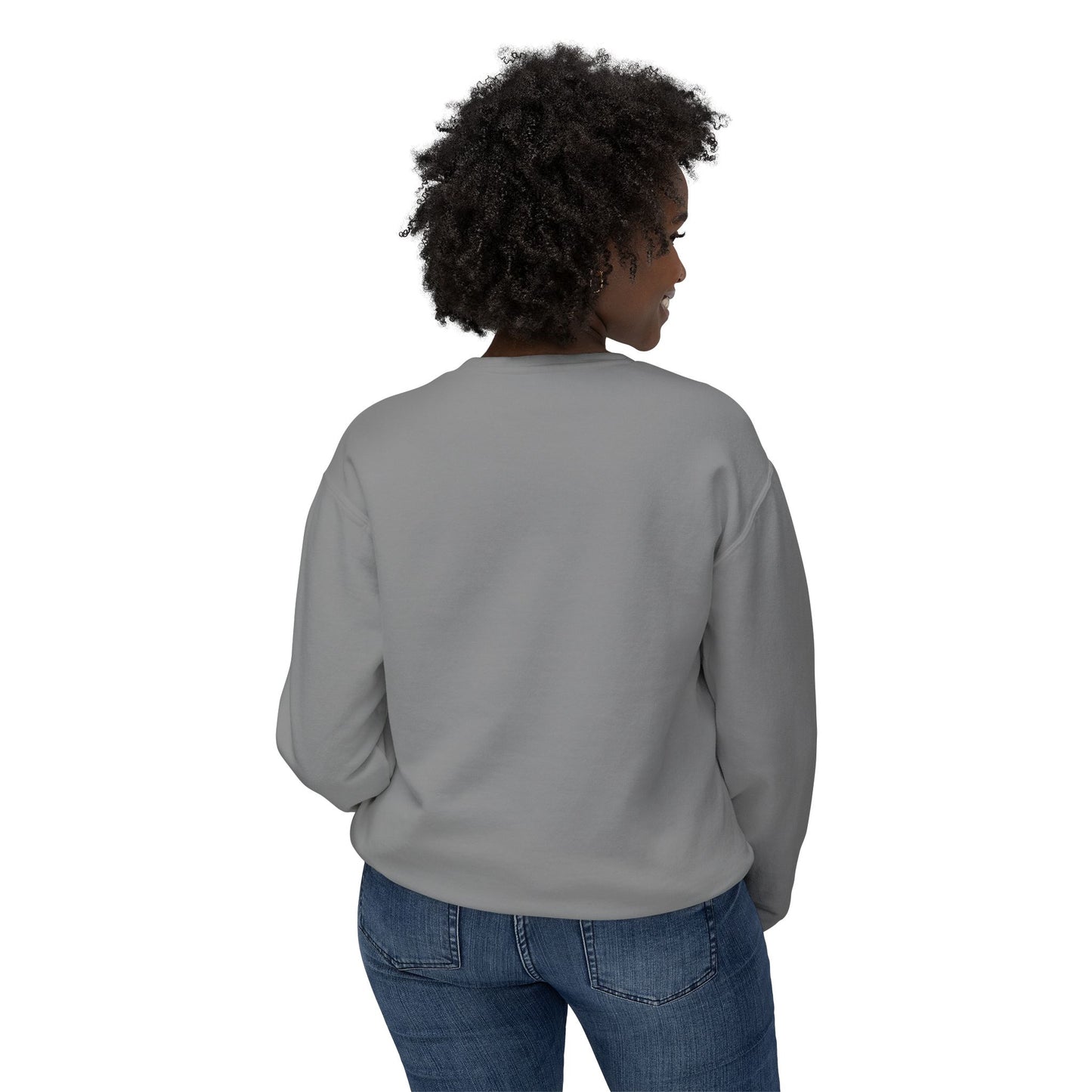 Crewneck Sweatshirt — "Cut Through the B.S. Heritage Not Hate" Graphic