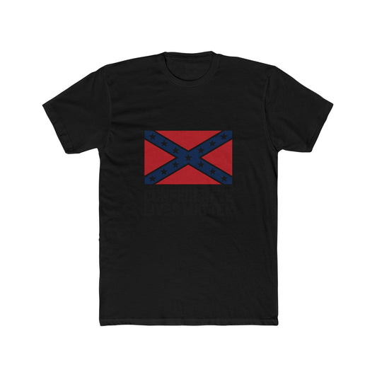 Bold Confederate Lives Matter T-Shirt - Rebel Flag Icon with Stencil Text - Perfect for Proud Southerners & History Buffs