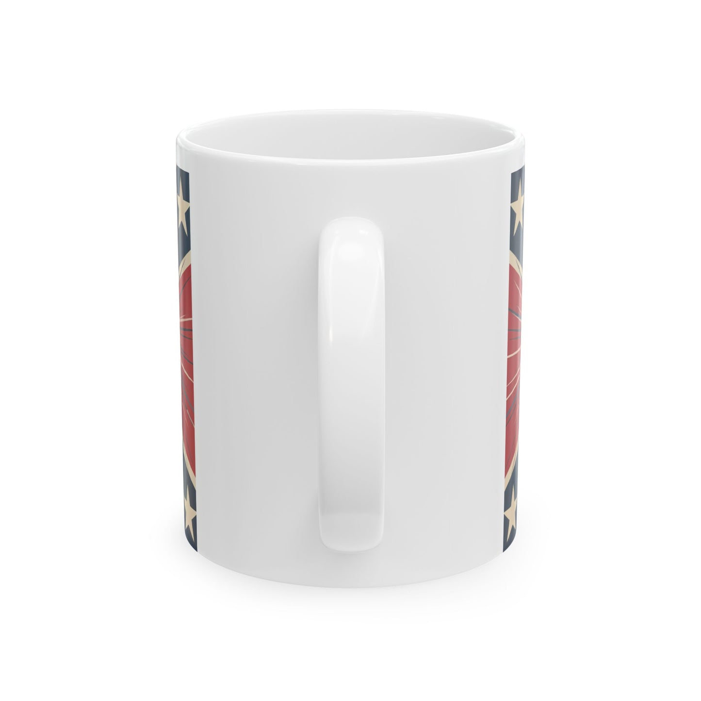Boom Goes the Rebel Ceramic Mug — Patriotic Vintage Rebel Quote Coffee Cup (11oz & 15oz)