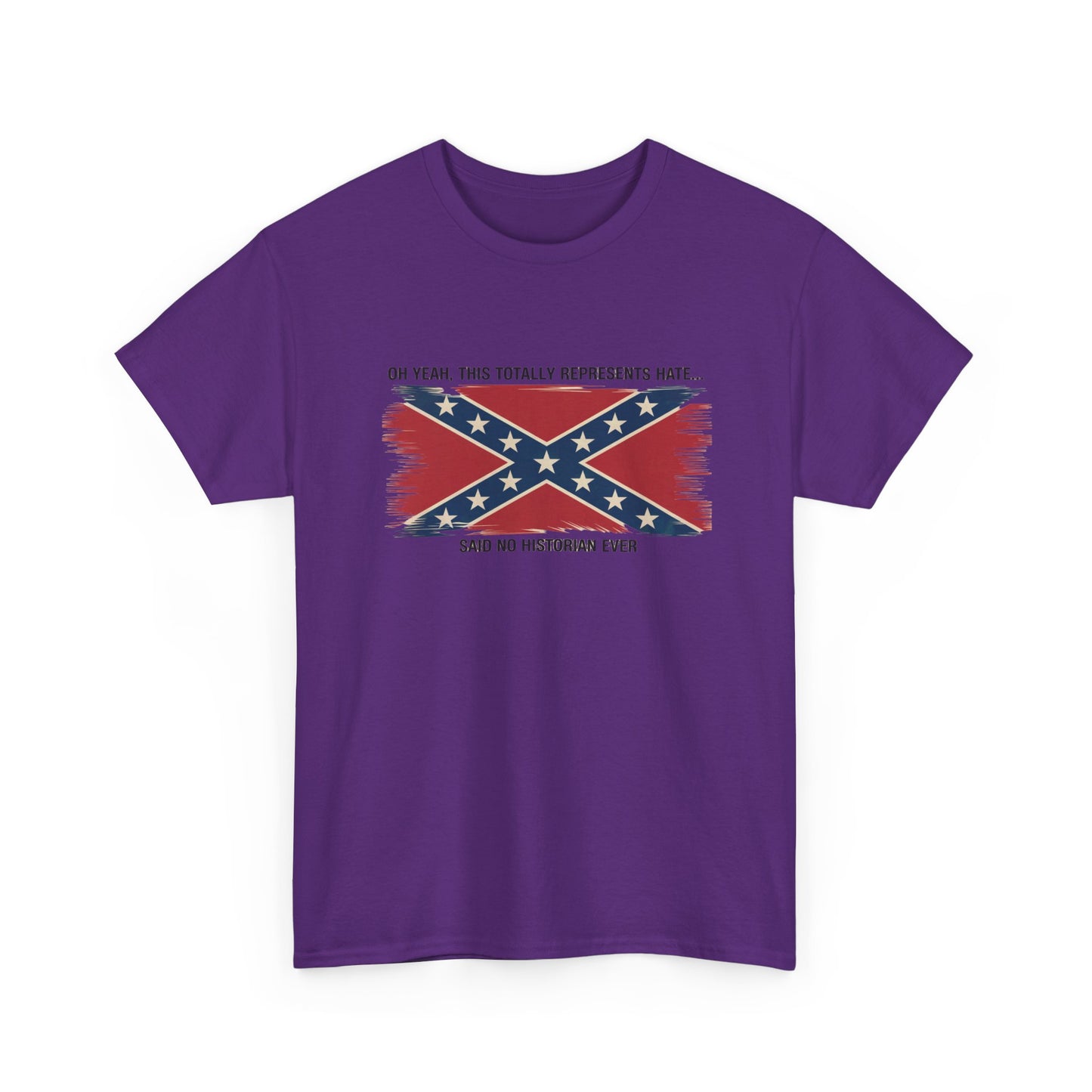 Confederate Flag T-Shirt with Historic Quote