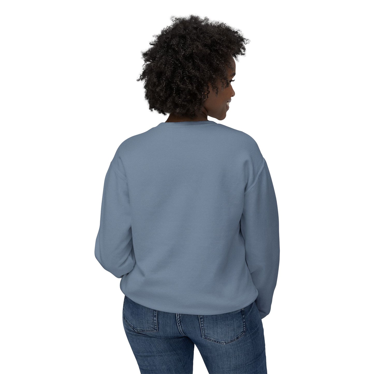 Crewneck Sweatshirt — "Cut Through the B.S. Heritage Not Hate" Graphic
