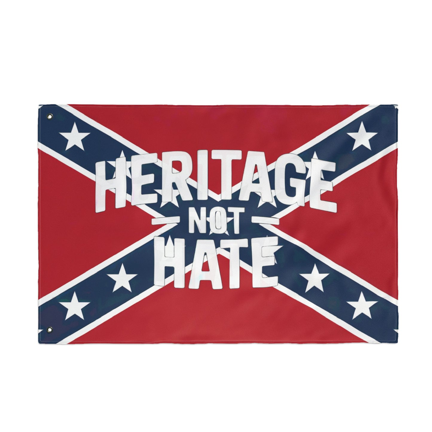 heritage not hate flag with Confederate design printed on home decor flag 